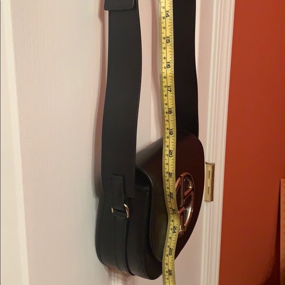 GIORGIO ARMAN leather cross-body bag NWT - Picture 10 of 11